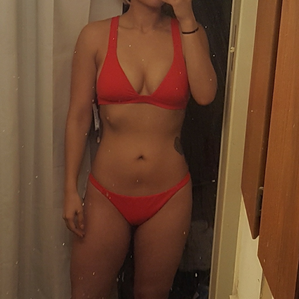 Red Pacsun bikini